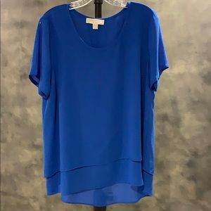 Michael Kors short sleeve blouse
